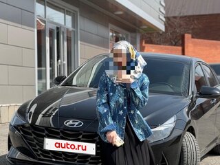 2023 Hyundai Elantra VII (CN7), чёрный, 2500000 рублей, вид 4