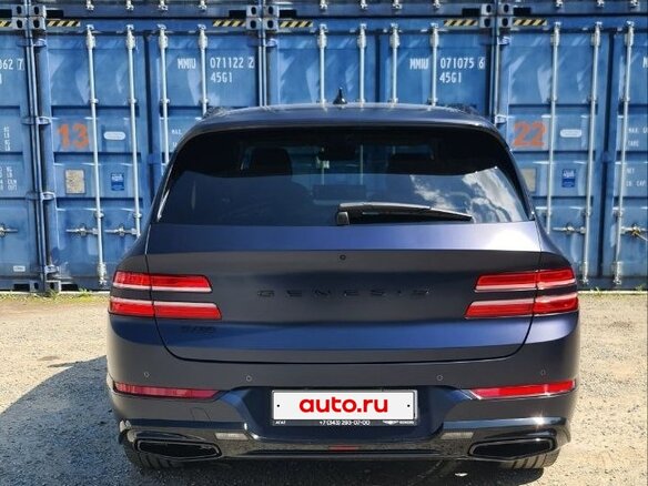 2022 Genesis GV80 I, синий, 7950000 рублей - вид 11