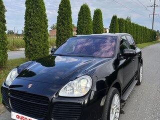 2005 Porsche Cayenne Turbo I (955), чёрный, 870000 рублей, вид 2