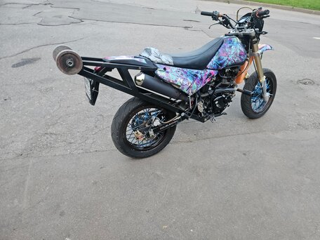 2014 Baltmotors Motard 200, чёрный, 60000 рублей, вид 4
