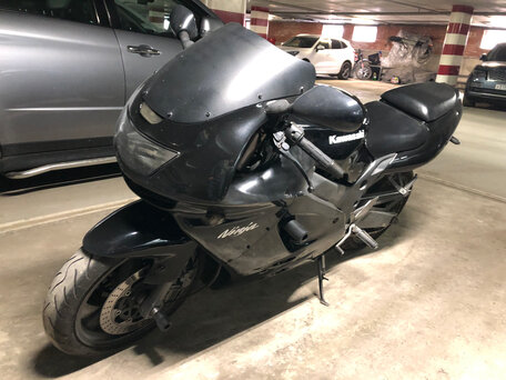 1994 Kawasaki ZX-9R Ninja, чёрный, 299900 рублей, вид 2