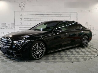 2024 Mercedes-Benz S-Класс 500 Long 4MATIC VII (W223), чёрный, 24710000 рублей, вид 1