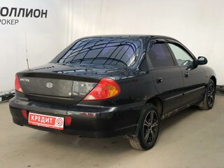 2007 Kia Spectra I Рестайлинг 2, чёрный, 219900 рублей, вид 5