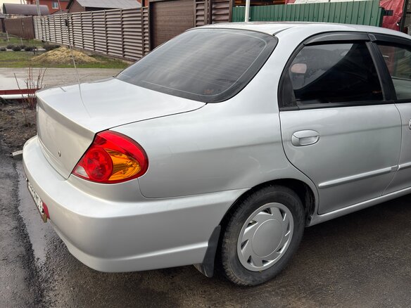 2008 Kia Spectra I Рестайлинг 2, серебристый - вид 2