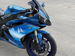 2007 Yamaha YZF-R1, синий, 699000 рублей, вид 3