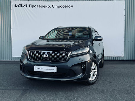 2019 Kia Sorento III Prime Рестайлинг, серый, 2340000 рублей, вид 2