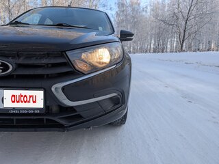 2020 Lada (ВАЗ) Granta I Рестайлинг, чёрный, 700000 рублей, вид 3