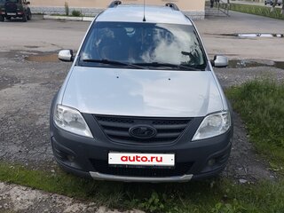2016 Lada (ВАЗ) Largus Cross I, серебристый, 730000 рублей, вид 3