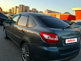 2017 Lada (ВАЗ) Granta I, серебристый, 340000 рублей, вид 4