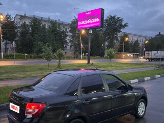 2018 Lada (ВАЗ) Granta I Рестайлинг, чёрный, 499000 рублей, вид 2