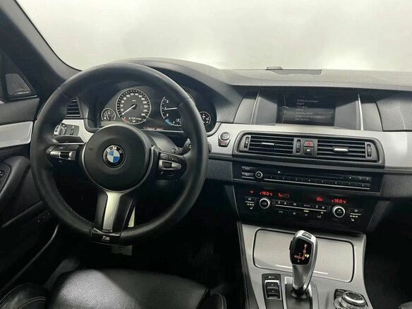 2014 BMW 5 серии 528i xDrive VI (F10/F11/F07) Рестайлинг, чёрный, 1950000 рублей - вид 15