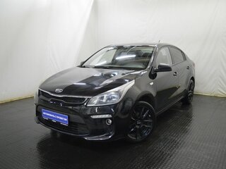 2019 Kia Rio IV, чёрный, 1150000 рублей, вид 1