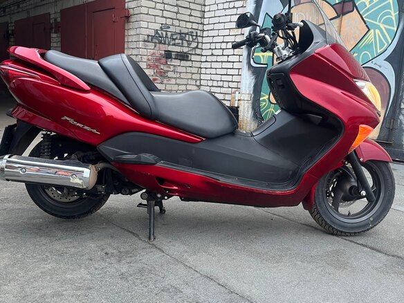 2004 Honda Forza, красный, 189000 рублей - вид 6