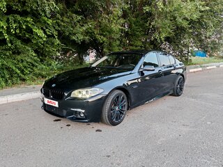 2014 BMW 5 серии 520d VI (F10/F11/F07) Рестайлинг, чёрный, 1750000 рублей, вид 3