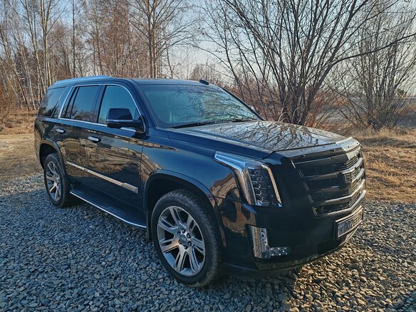 2016 Cadillac Escalade IV, чёрный