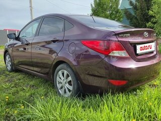 2012 Hyundai Solaris I, фиолетовый, 649000 рублей, вид 5