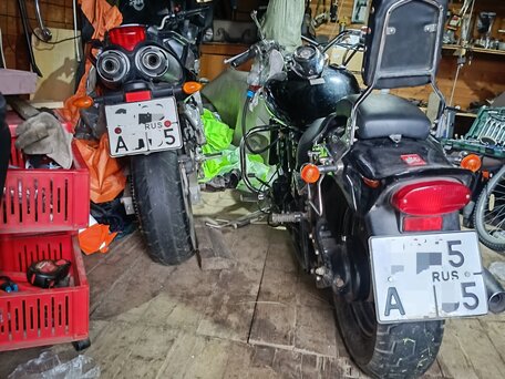 1998 Yamaha XVS400 Drag Star, чёрный, 320000 рублей, вид 3