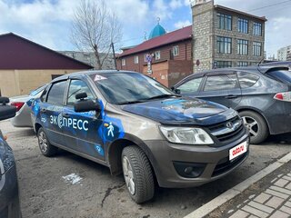 2013 Lada (ВАЗ) Granta I, коричневый, 450000 рублей, вид 2