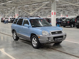 2003 Hyundai Santa Fe I, голубой, 790000 рублей, вид 3
