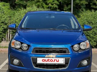 2013 Chevrolet Aveo II, синий, 620000 рублей, вид 2