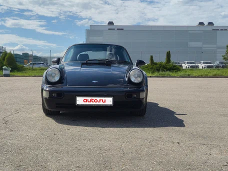 1992 Porsche 911 Carrera III (964), чёрный, 18000000 рублей, вид 1