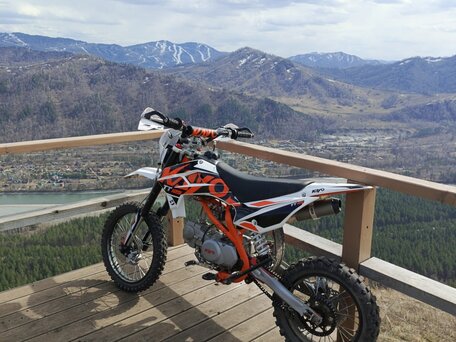 2024 Kayo Basic TT125, оранжевый, 70000 рублей, вид 1