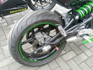 2011 Kawasaki Ninja 400, зелёный, 400000 рублей, вид 3