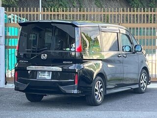 2019 Honda Stepwgn Spada V Рестайлинг, чёрный, 1600000 рублей, вид 4