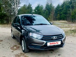 2022 Lada (ВАЗ) Granta Euro-2 I Рестайлинг, коричневый, 705000 рублей, вид 4