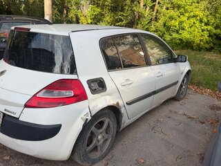 2007 Renault Megane II Рестайлинг, белый, 250000 рублей, вид 5
