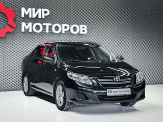 2008 Toyota Corolla AMT X (E140, E150), чёрный, 777000 рублей, вид 3