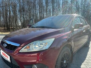 2009 Ford Focus II Рестайлинг, пурпурный, 469000 рублей, вид 2
