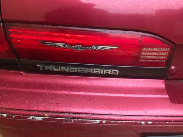 1992 Ford Thunderbird X (Super Birds), красный, 670000 рублей - вид 25