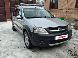2016 Lada (ВАЗ) Largus Cross I, серебристый, 1250000 рублей, вид 2