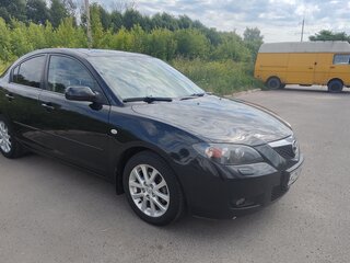 2008 Mazda 3 I (BK) Рестайлинг, чёрный, 540000 рублей, вид 1