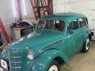 1955 Москвич 401-420, зелёный, 3000000 рублей, вид 4