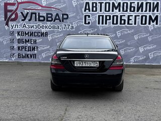 2006 Mercedes-Benz S-Класс 500 V (W221), чёрный, 1430000 рублей, вид 5