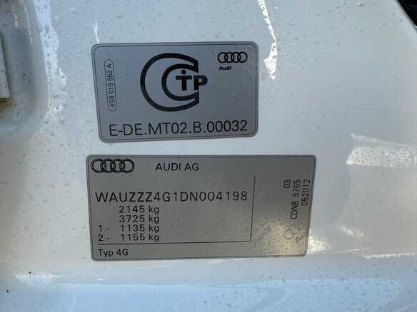 2012 Audi A6 IV (C7), белый, 930000 рублей - вид 21