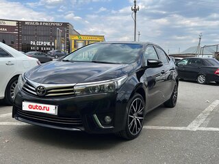 2014 Toyota Corolla XI (E160, E170, E180), чёрный, 1450000 рублей, вид 2