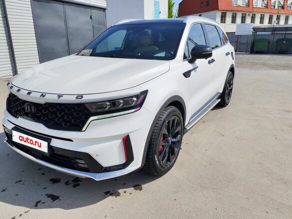 2021 Kia Sorento IV, белый, 4100000 рублей - вид 1