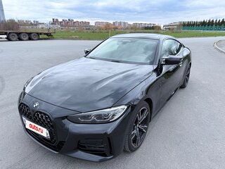 2020 BMW 4 серии 420d G22, G23, G26, чёрный, 5300000 рублей, вид 3