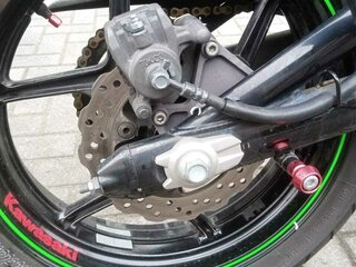 2011 Kawasaki Ninja 400, зелёный, 400000 рублей, вид 5