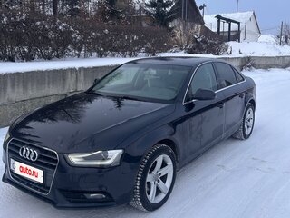 2013 Audi A4 IV (B8) Рестайлинг, чёрный, 1160000 рублей, вид 2
