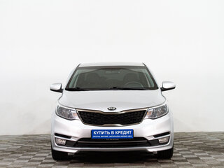 2017 Kia Rio III Рестайлинг, серебристый, 999000 рублей, вид 2