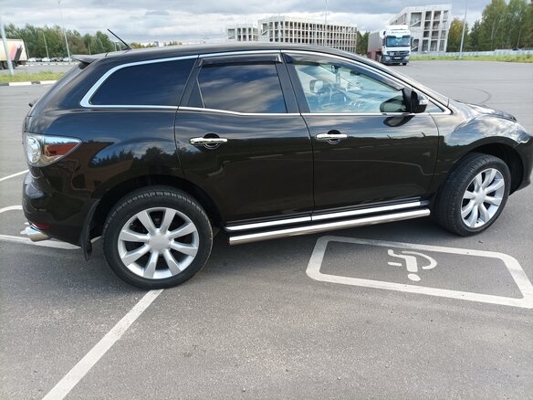 2011 Mazda CX-7 I Рестайлинг, чёрный, 1300000 рублей - вид 8