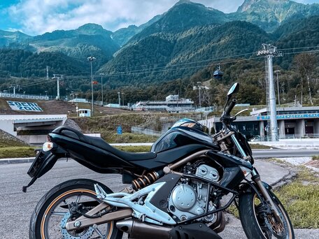 2006 Kawasaki ER-6N, чёрный, 360000 рублей, вид 4