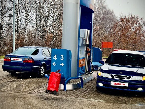 1998 Saab 9-5 I, синий - вид 14
