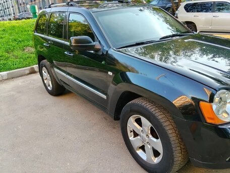 2008 Jeep Grand Cherokee III (WK), чёрный, 850000 рублей, вид 2