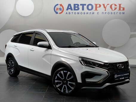 2024 Lada (ВАЗ) Vesta SW Cross I Рестайлинг (NG), белый, 1373000 рублей, вид 1