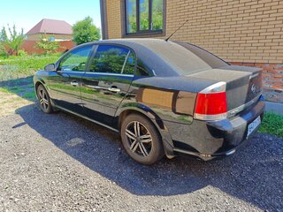 2008 Opel Vectra C Рестайлинг, чёрный, 580000 рублей, вид 4